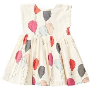 PINK CHICKEN Adeline Balloon Dress 4T